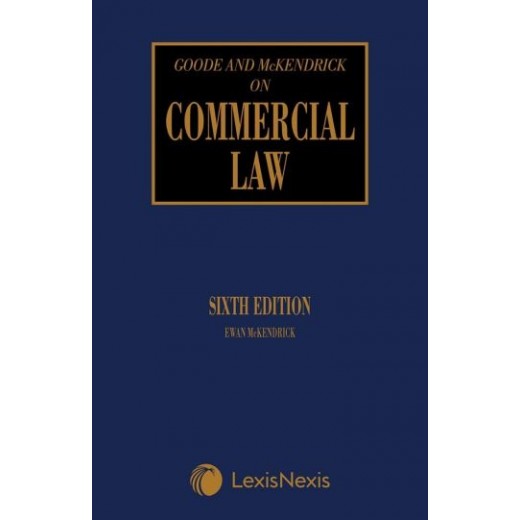 Goode & McKendrick on Commercial Law 6E 2020 HC